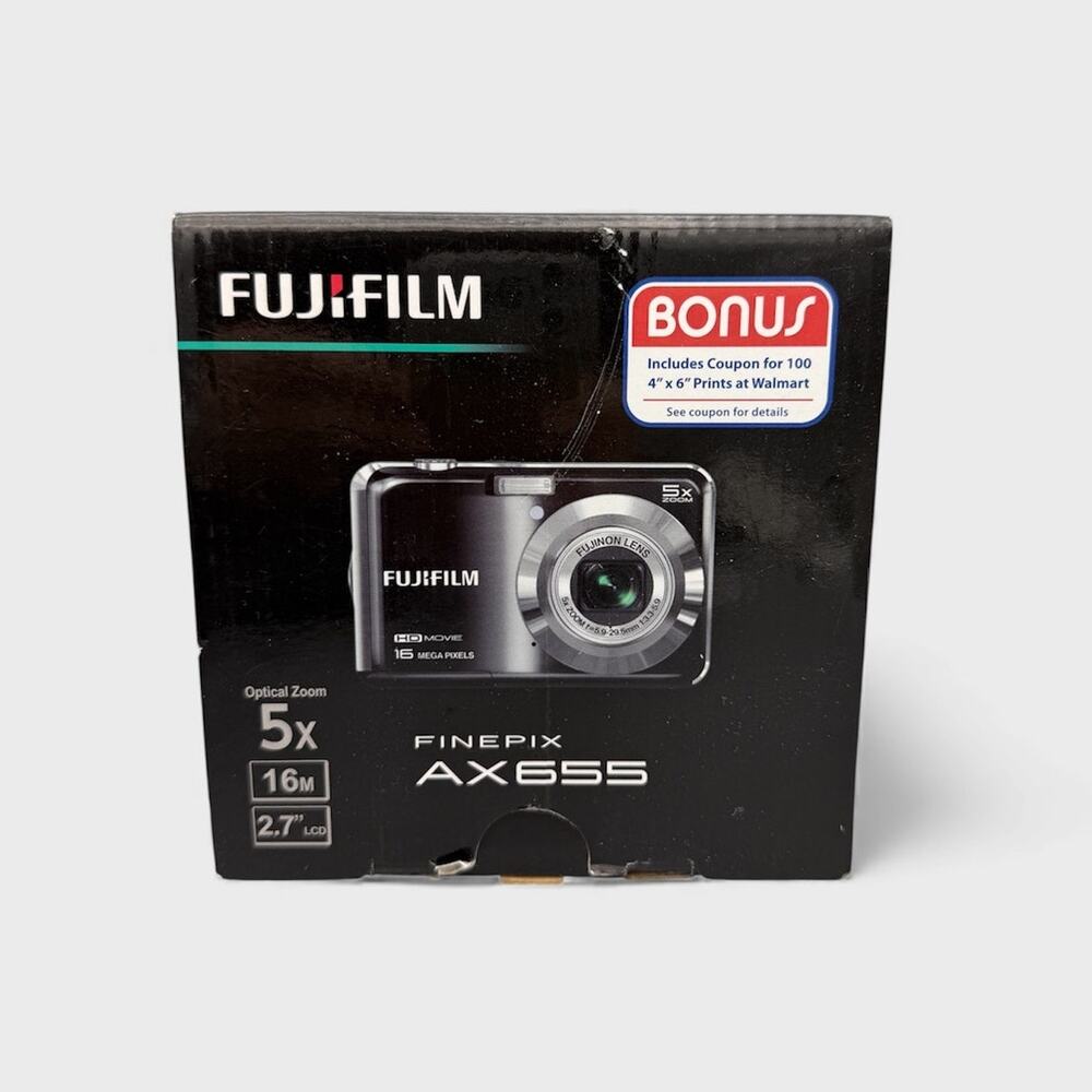 Fujifilm FinePix AX655 Digital Camera | 16MP | Black